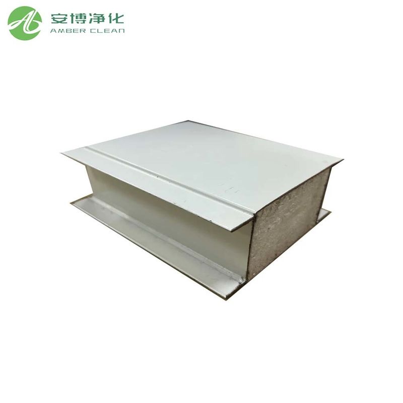 맞춤형 컬러 스틸 시트 75mm EPS 단열 샌드위치 벽 패널