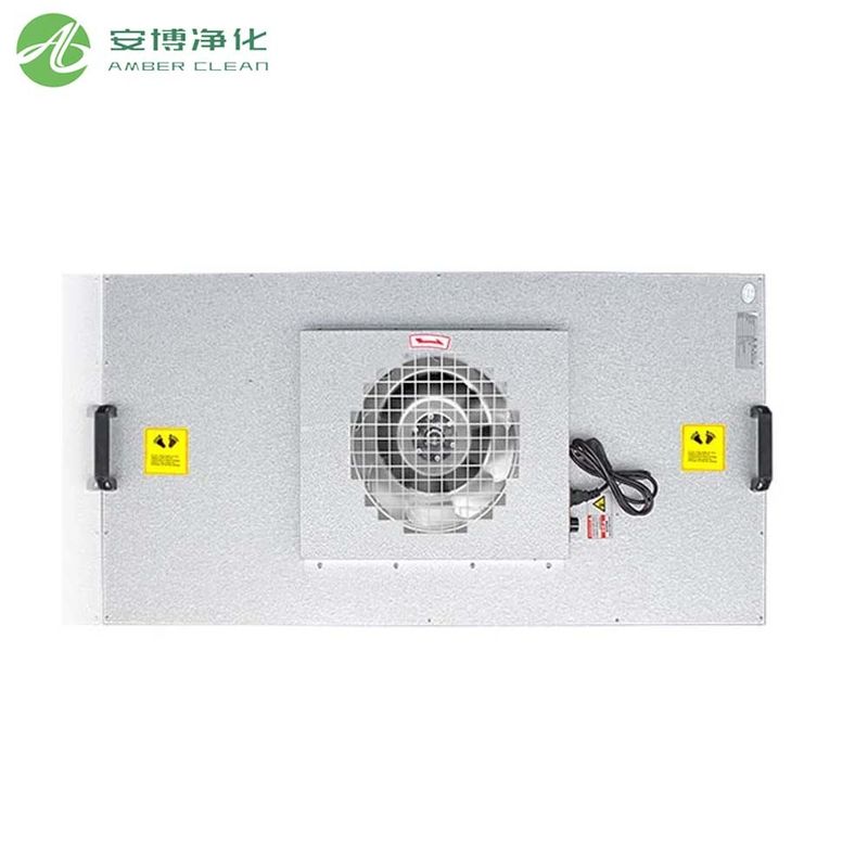HEPA 필터와 장전된 강철 AC 380V / 50HZ 팬 필터 단위