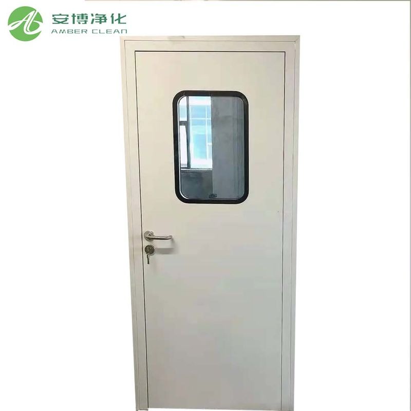 관찰 창문과 병원을 위한 50mm 스틸 소방 문 병원 소방 문