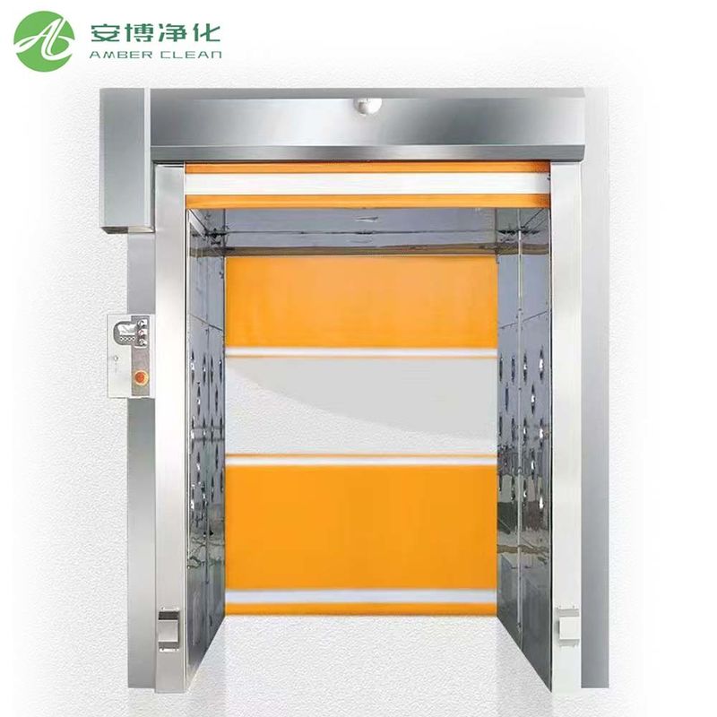 맞춤형 GMP 워크샵 HEPA 필터 PVC 셔터 도어 SUS201 화물 에어 샤워