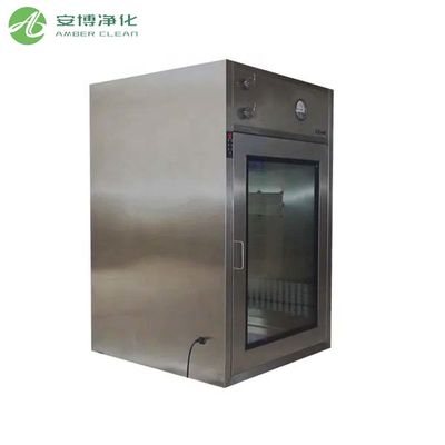 AMBER SUS304 라미나리 흐름 청정실 통로 기계적 잠금
